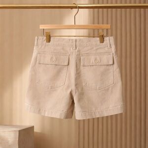 Liverpool Los Angeles Tan Utility Shorts